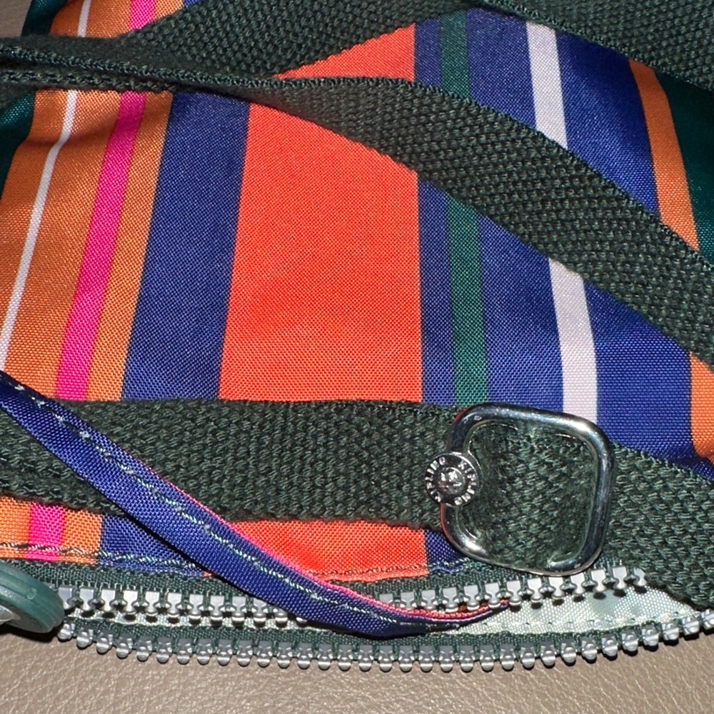 Kipling Colorful Striped Crossbody Bag - Picture 6 of 9